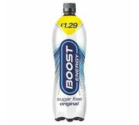 (6x1Ltr, Original Sugar Free) Boost Energy Drink 1 Ltr Original / Sugar Free