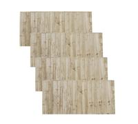 6X2 Standard Feather Edge Panel 4 Pack