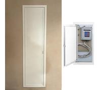 6x24 8x22 8x24in Extra Narrow Access Panel for Drywall, Heavy-Duty Metal Wall Access Panel with Lock, Plumbing Electrical Wall Hole Cover Plate(200x200mm(8x8in))