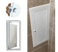 6x24 8x24 10x24 16x30 in Extra Narrow Access Panel, Plumbing Wall Access Hole Cover Plate with Latch, Matel Inspection Hatch Hidden Door(250x300mm(10x12in))