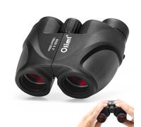6x25 Compact Binoculars, Mini Pocket Small Portable Size 9.5° Wide Angle Field of View 21mm Large Eyepiece ED Glasses Bak-4 Prism Professional HD for Adults Travel Sports Cruise Birding Opera
