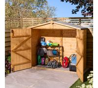 6x25 Rowlinson Shiplap Apex Wallstore - No Floor