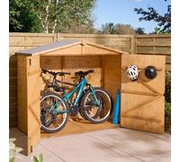 6x25 Rowlinson Shiplap Apex Wallstore - With Floor