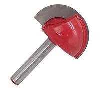 6x25mm Shank Round Nose Cove Core Box Router Bit Round Bottom Milling Cutter for Woodworking