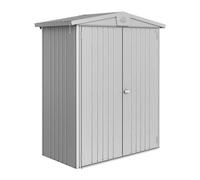 6x3 Biohort Europa 1 Metal Shed - Metallic Silver