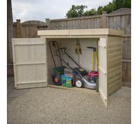 6x3 Forest Shiplap Pent Large Outdoor Store - Pressure Treated - With Installation