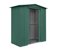 Mercia Globel 6 x 3 Apex Green Metal Shed, Green
