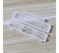 6x30mm Fuse Holder 10 Pack for Automotive Applications - Inline Fast-Blow Fuses with Push-Fit Flip Cover - Compatible with 250V 20A Circuits, Crimp Terminal(White Single Shell)