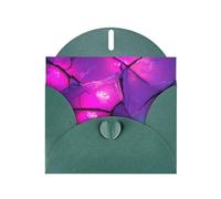 6x4 inch Broken Ground Dark Green prints greeting card with envelope, suitable for birthday wishes, wedding congratulations