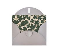 6x4 inch Celtic Clover Gray prints greeting card with envelope, suitable for birthday wishes, wedding congratulations