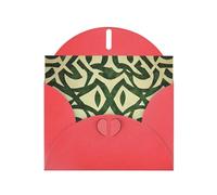 6x4 inch Celtic knot Red prints greeting card with envelope, suitable for birthday wishes, wedding congratulations