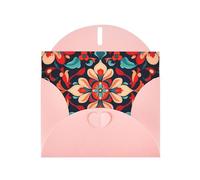 6x4 inch Visual Impact Petals Pink prints greeting card with envelope, suitable for birthday wishes, wedding congratulations