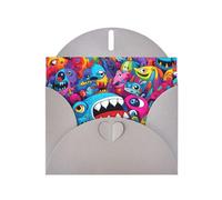 6x4 inch Weird Animals Gray prints greeting card with envelope, suitable for birthday wishes, wedding congratulations