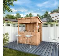 Mercia Garden Bar Premium 6x4 – Pressure Treated, Brown