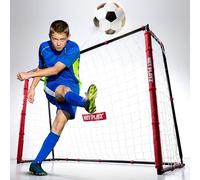 6x4ft Soccer Goal with Metal Frame, Backyard Training Net for Shooting Practice and Outdoor Play