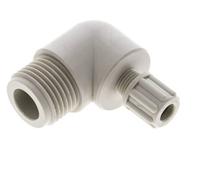 6x4mm & G1/2'' PP Elbow Compression Fitting with Male Threads 10 bar