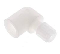 6x4mm & G1/4'' PVDF Elbow Compression Fitting with Female Threads 10 bar