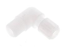 6x4mm & G1/4'' PVDF Elbow Compression Fitting with Male Threads 10 bar