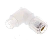 6x4mm & G1/8'' PFA Elbow Cutting Fitting with Male Threads 10 bar