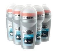6x50ml Loreal Men Expert Fresh Extreme 72h Intense Freshness XXL Deodorant Roll