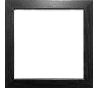 6X6 BLACK COLOUR MODERN BOX FRAMES WOOD FINISH PHOTO PICTURE SQUARE FRAME Black•6"x6" (15.2 x 15.2cm) Black•6"x6" (15.2 x 15.2cm)