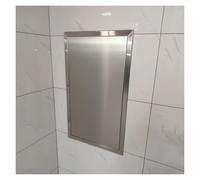 6x6 Inch Brushed Stainless Steel Air Vent Cover - Universal HVAC Grill for Drywall Mounting - Durable & Stylish Accessory (20x30cm / 8x12in)