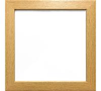 6X6 OAK COLOUR MODERN BOX FRAMES WOOD FINISH PHOTO PICTURE SQUARE FRAME Oak•6"x6" (15.2 x 15.2cm) Oak•6"x6" (15.2 x 15.2cm)