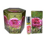 6x6ml Nebras Al Rehab Genuine Perfume Roll On Fragrance Oil Alcohol Free Halal