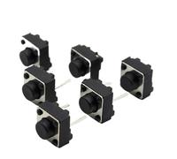 6X6X5mm 2pinTactile Tact Push Button Switch Momentary 100pcs/lot Controls Switches