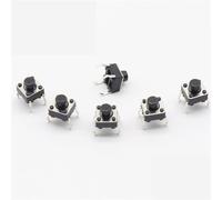 6x6x6MM 4PIN G91 Tactile Tact Push Button Switch Direct Self-Reset DIP Top Copper 50Pcs