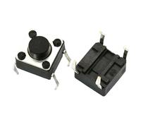 6x6x6mm Tactile Push Button Switch Tact Switch 6 * 6 * 6mm 4-pin DIP 200Pcs