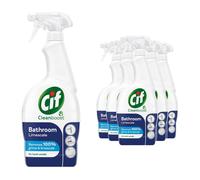 6x700ml Cif Cleanboost Bathroom Spray Removes Limescale