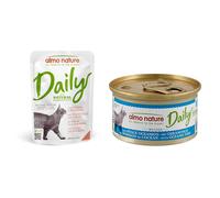 6x70g Almo Nature Daily Menu Wet Cat Food + 6x85g Wet Cat Food - 30% Off! * - Tuna & Salmon (6 x 70g) + Mousse with Ocean Fish (6 x 85g)