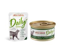 6x70g Almo Nature Daily Menu Wet Cat Food + 6x85g Wet Cat Food - 30% Off! * - Veal & Lamb (6 x 70g) + Mousse with Tuna & Chicken (6 x 85g)