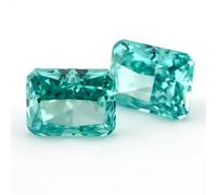 6X8-7X9mm Octangle Radiant Crushed Ice Cut Loose CZ Stone 5A Cubic Zirconia Synthetic Gems No. 14 Blue GN8 6x8mm 5pcs