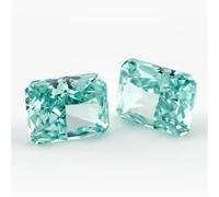 6X8-7X9mm Octangle Radiant Crushed Ice Cut Loose CZ Stone 5A Cubic Zirconia Synthetic Gems No. 15 Color 6x8mm 1pc