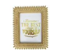 6x8 Picture Frame Antique Gold Ornate Vintage Golden 6 x 8 Frames for Table & Wall Mount Horizontal and Vertical