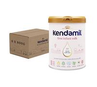 (6x800g) Kendamil Classic First Infant Milk - Stage 1 from Birth, Whole Milk Formula, Vegetarian, No Palm Oil, No GMOs and with Omega 3 DHA, Omega 6 ARA and Prebiotics