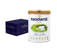 (6x800g) Kendamil Goat Follow On Milk, Stage 2 - British Made, Goat Whole Milk Formula - with HMOs, with A2Milk, No Palm Oil, No Fish Oil, No SOYA, No GMOs