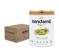 (6x800g) Kendamil Organic Follow On Milk, Stage 2 - British Made, Organic Whole Milk Formula - with HMOs, No Palm Oil, No Fish Oil, No SOYA, No GMOs
