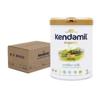 (6x800g) Kendamil Organic Toddler Milk, Stage 3 - British Made, Organic Whole Milk Formula - With HMOs, No Palm Oil, No Fish Oil, No SOYA, No GMOs