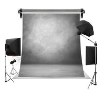 6X8ft Grey Photography Backdrop Abstract Light Grey Portrait Photo Booth Backdrop for Photoshoot Background Screen Video Recording Parties Backdrops Photo Studio Props