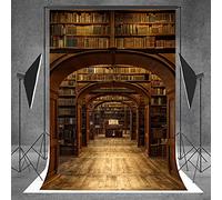 6X8ft Wizard School Backdrop Magic Library Photography Background for Portrait Photo Studio Props Background