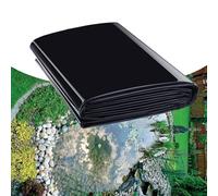 6x8m Heavy Duty Black PVC Pond Liner Underlay for Fish Ponds Fountains Water Gardens and Waterfalls Sealing Film Tarpaulin for Swimming Ponds Durable Pond Membrane