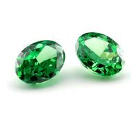 6X8mm Oval Crushed Ice Cut Loose CZ Stone 5A Cubic Zirconia Synthetic Gems for Jewelry Making No. 11 GN8 6x8mm 20pcs