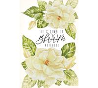 6x9 Inch Lined Notebook for Women: Elegant Cream Gardenia Floral Cover | The Bloom Collection by Koriell: Luxury Writing Journal & Daily Diary Gift