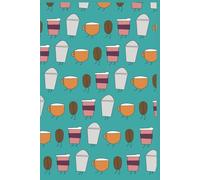 6x9 Ruled Notebook: Student College Office Supplies Diary for Writing Composition Notes for Coffee Lovers