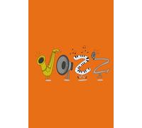 6x9 Ruled Notebook: Student College Office Supplies Diary for Writing Composition Notes for Music Lovers