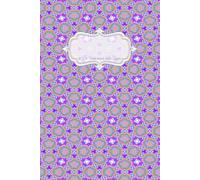 6x9 *VIOLETS MEADOW* JOURNAL NOTEBOOK DIARY Cottagecore Floral Botanical Garden Wild Country Lavender Plum Flowers: Great for Moms, Women, Teens, ... Shower Holiday Favors Gift