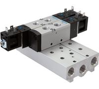 6xG1/2'' Manifold 10-Station Festo 8026385 VABM-B10-30S-G12-10